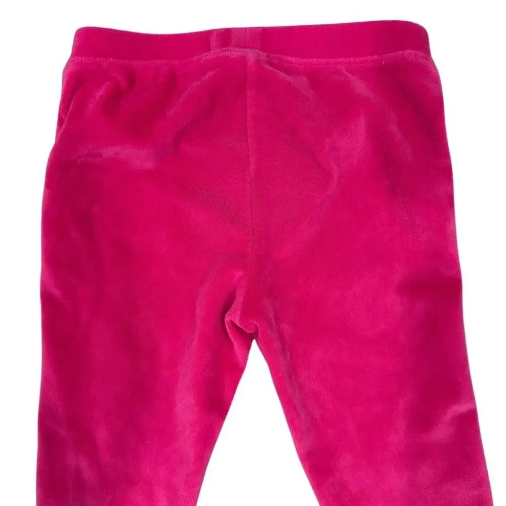 GAP Kids Velvet Leggings Pomegranate 3T